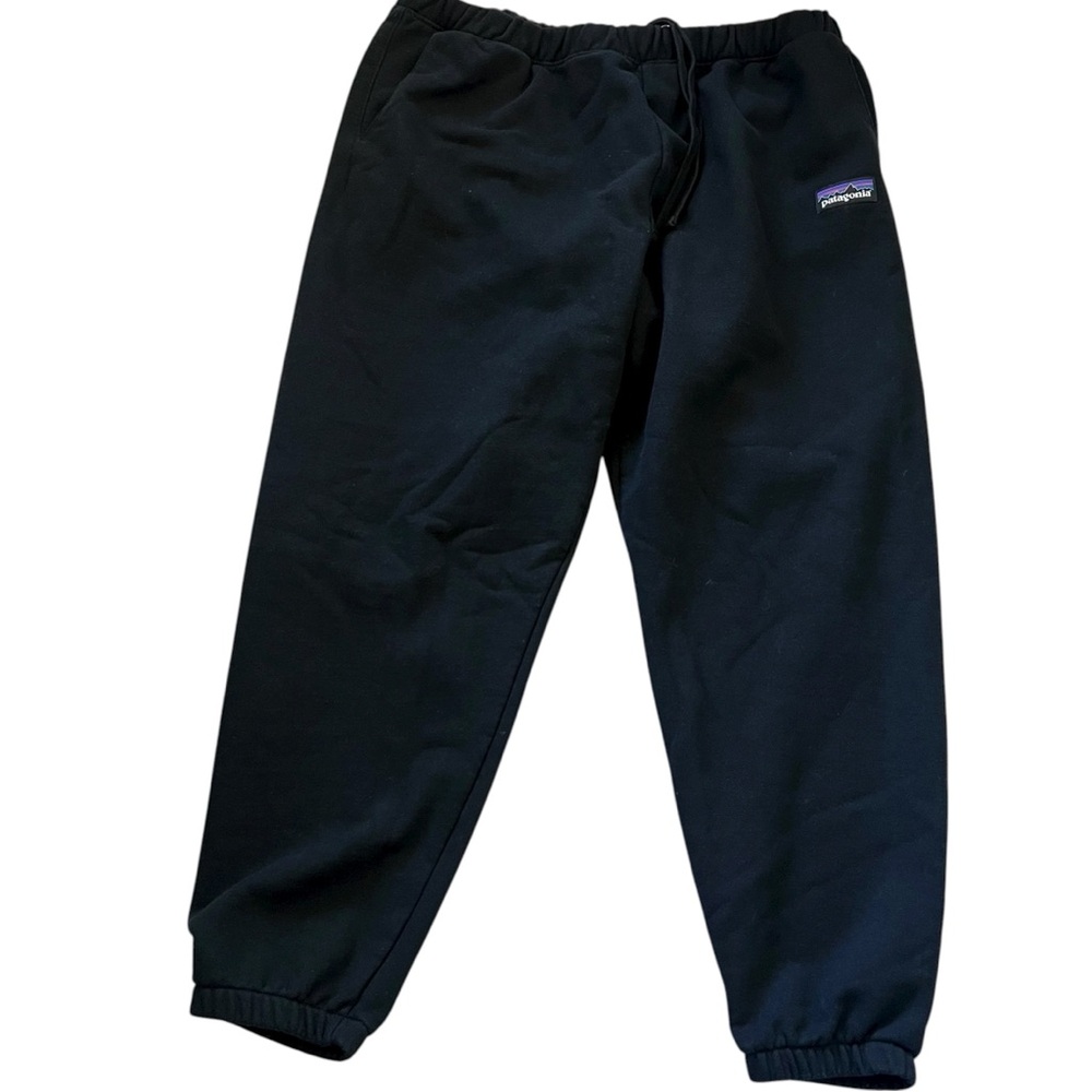 Patagonia Sweatpants P-6 Label Uprisal Black Size 3XL - Picture 4 of 12